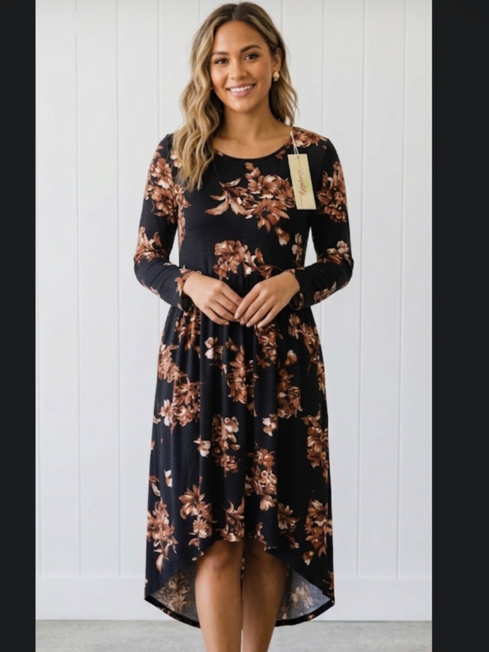 ⭐NWT Lollipop Star Black Stretch Dress